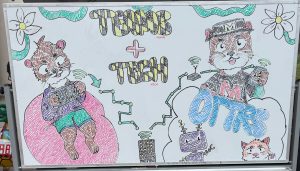 OTTRS whiteboard art
